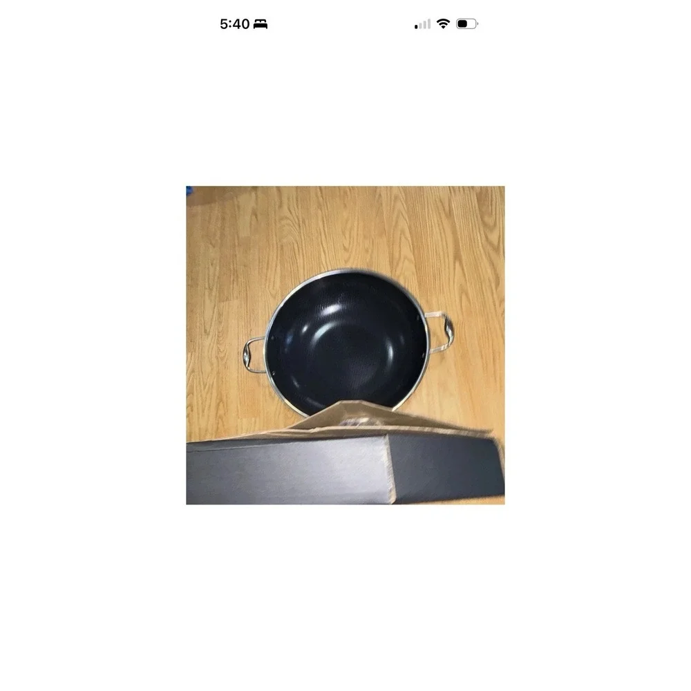 HexClad Hybrid Nonstick Stainless Steel 14